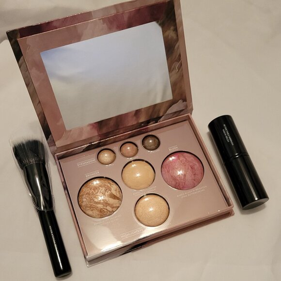 **SOLD**LAURA GELLER The Best of the Best Baked Palette-Full Size 2 New Brushes - Picture 1 of 8